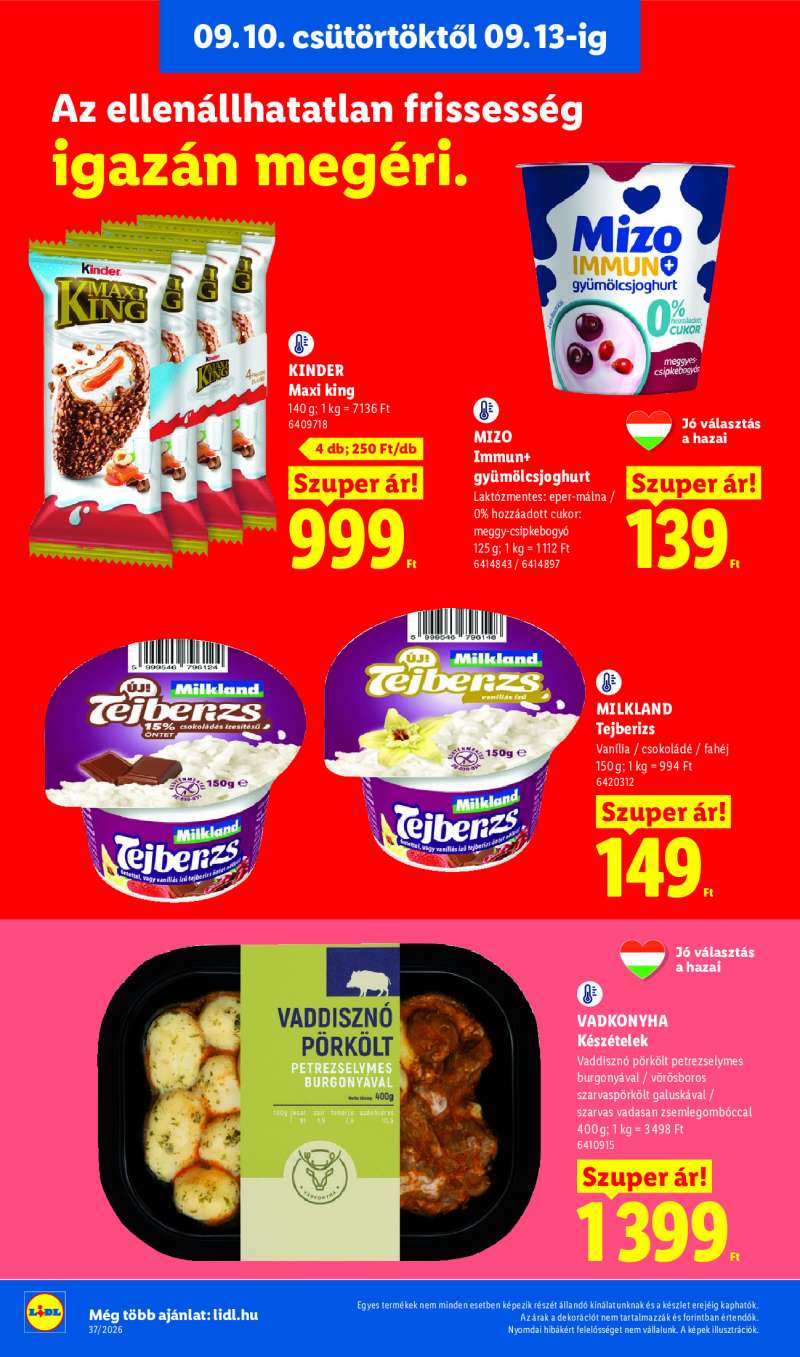 Lidl Érvényes 09.10-től 10 oldal