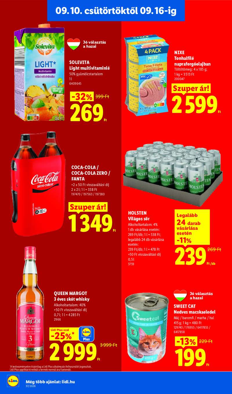 Lidl Érvényes 09.10-től 14 oldal
