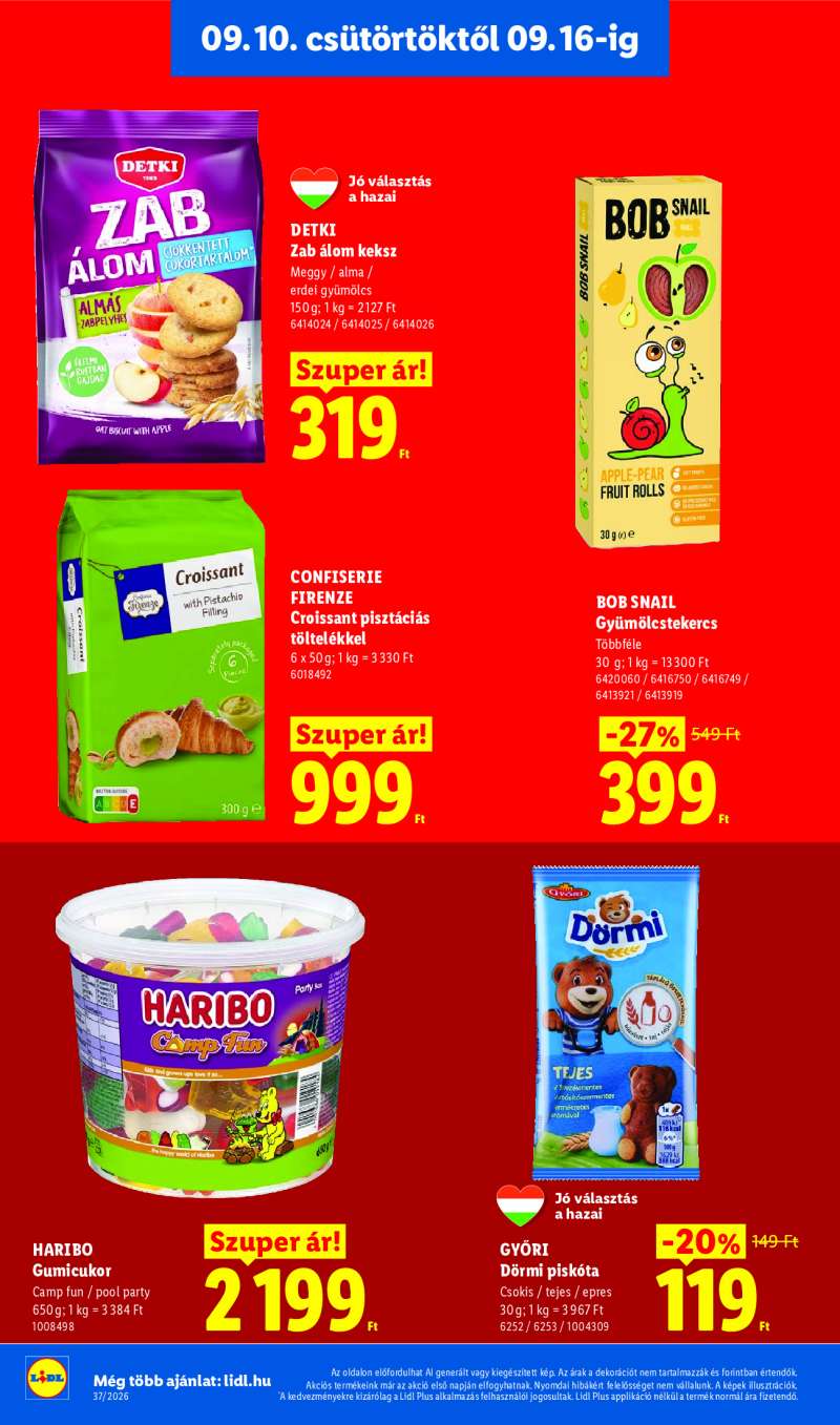 Lidl Érvényes 09.10-től 16 oldal