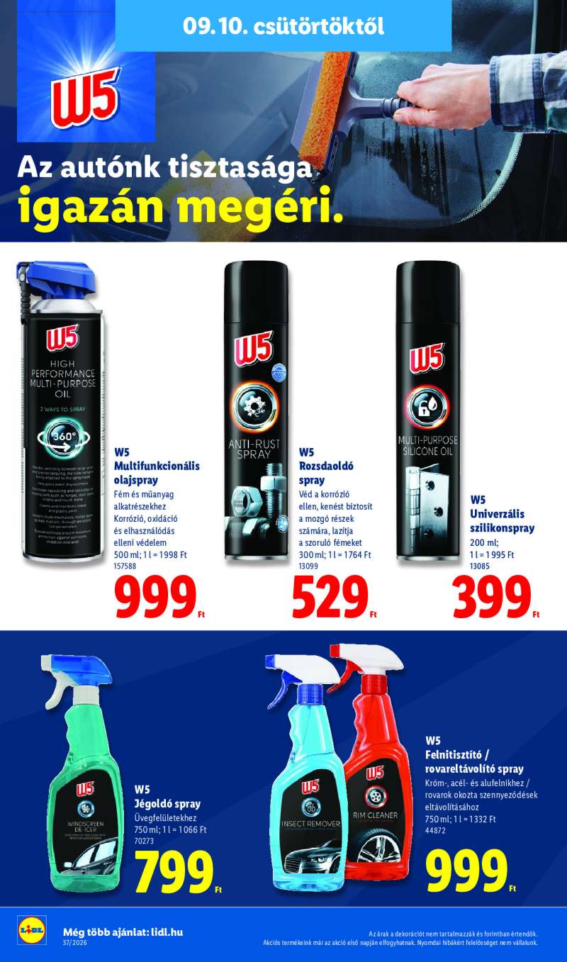 Lidl Érvényes 09.10-től 20 oldal