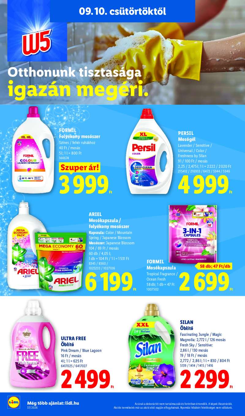 Lidl Érvényes 09.10-től 22 oldal