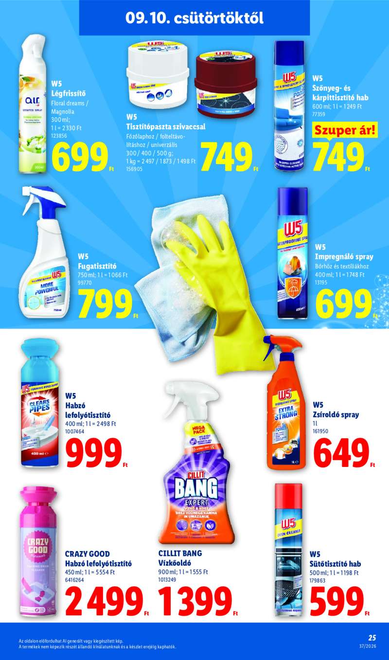 Lidl Érvényes 09.10-től 25 oldal
