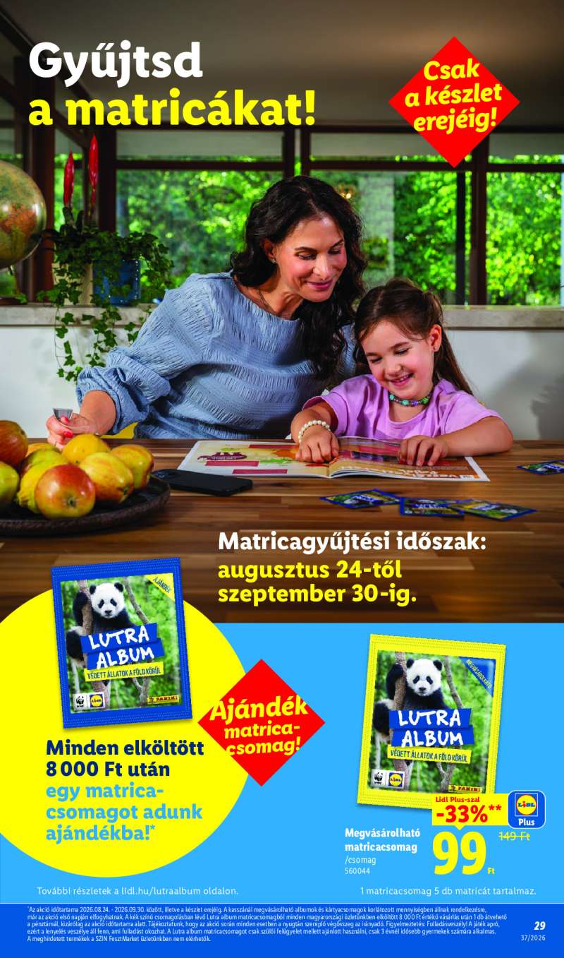 Lidl Érvényes 09.10-től 29 oldal