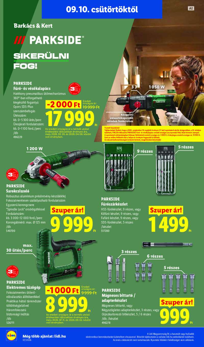 Lidl Érvényes 09.10-től 34 oldal