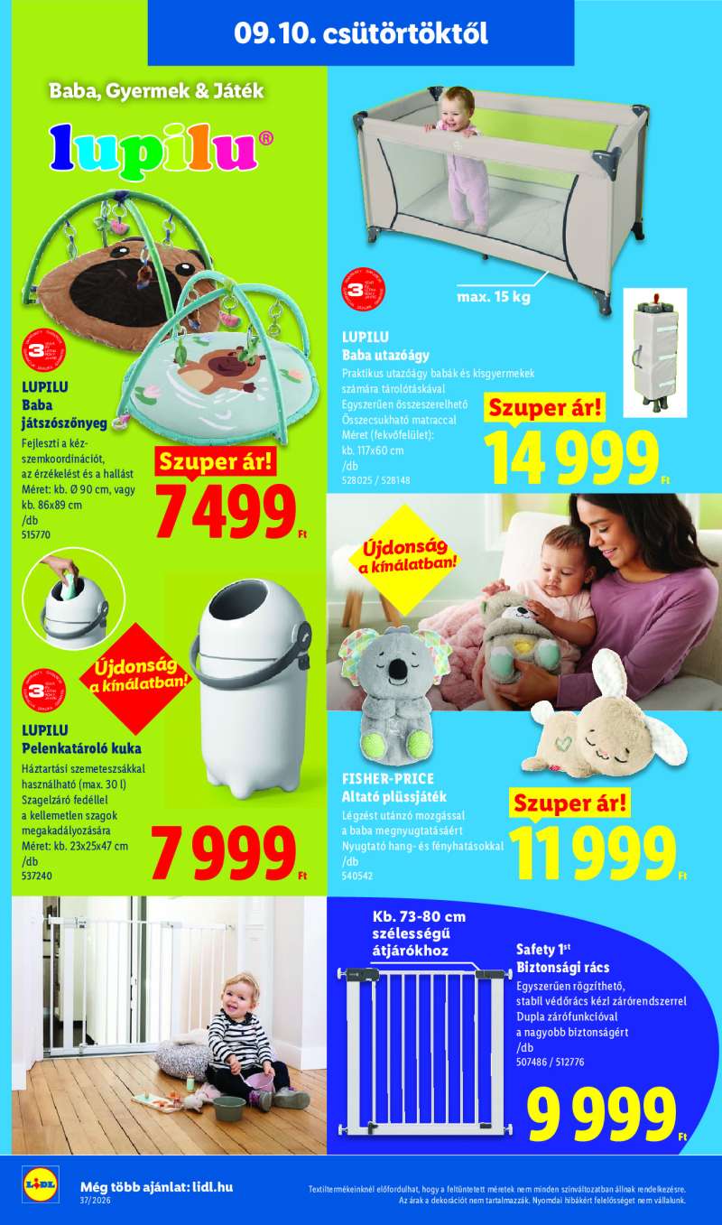 Lidl Érvényes 09.10-től 38 oldal
