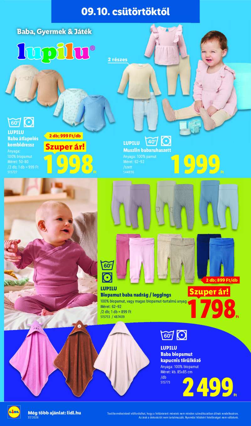 Lidl Érvényes 09.10-től 40 oldal
