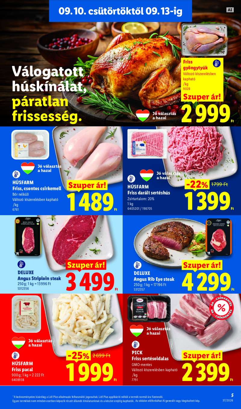 Lidl Érvényes 09.10-től 5 oldal