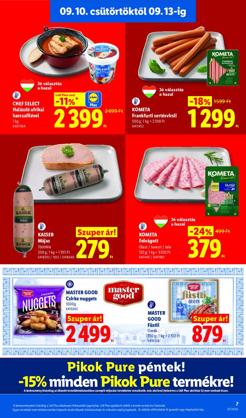 Lidl Érvényes 09.10-től 7 oldal