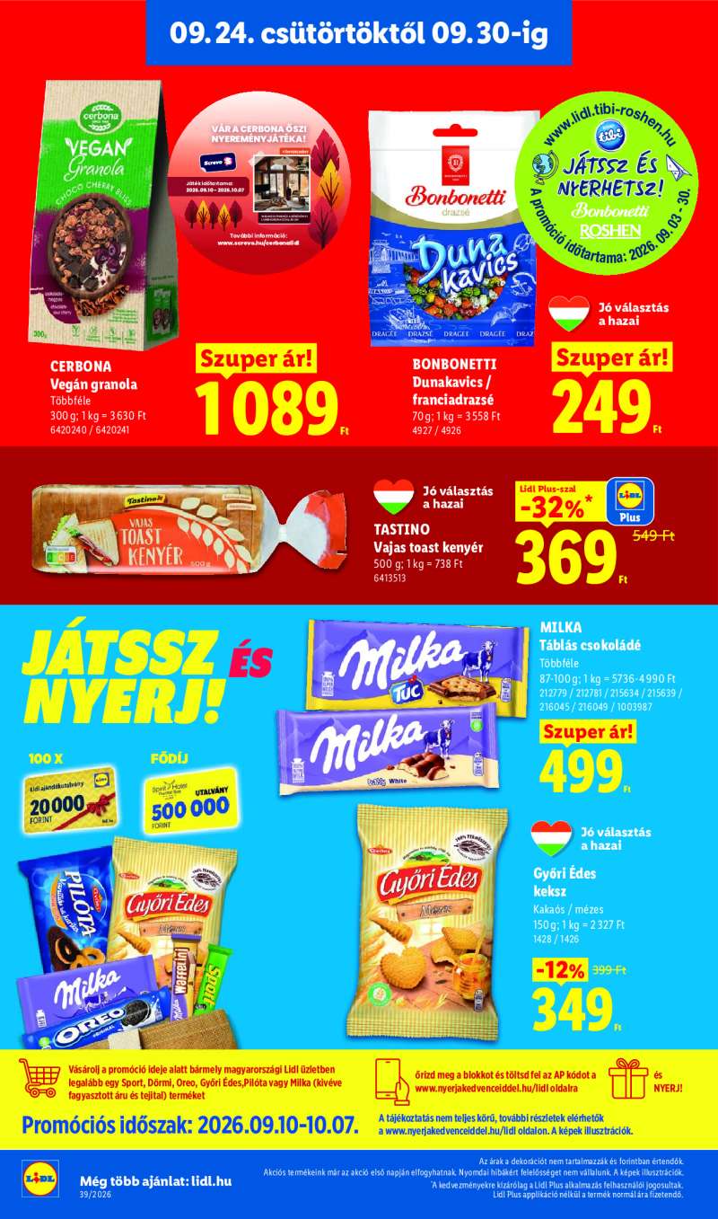 Lidl Érvényes 09.24-től 10 oldal