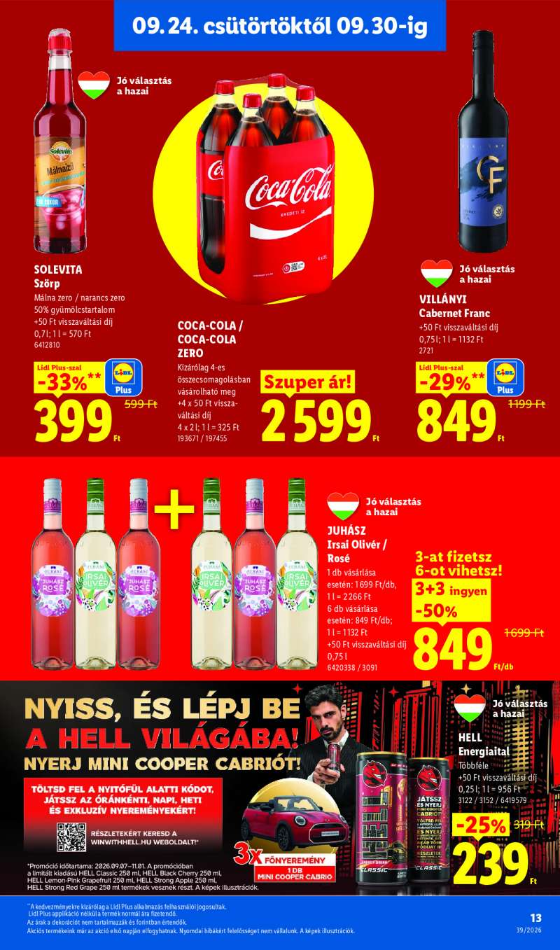 Lidl Érvényes 09.24-től 13 oldal