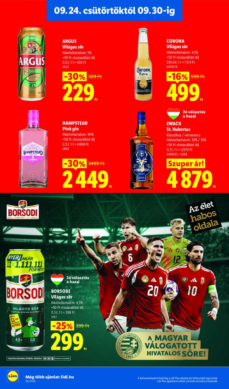 Lidl Érvényes 09.24-től 14 oldal