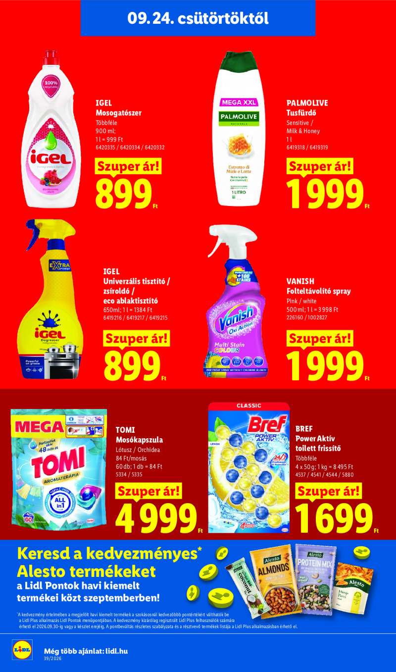 Lidl Érvényes 09.24-től 18 oldal