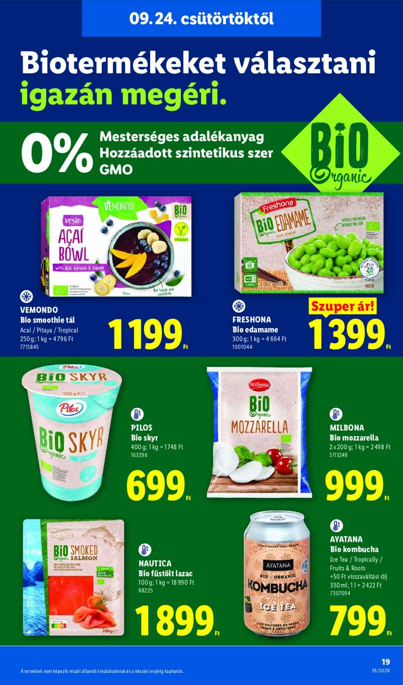 Lidl Érvényes 09.24-től 19 oldal