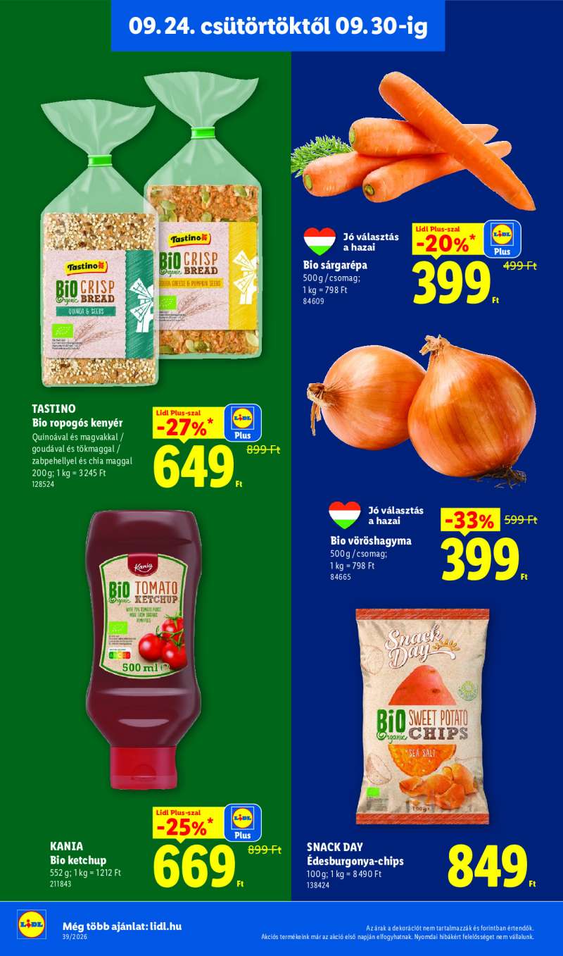 Lidl Érvényes 09.24-től 20 oldal