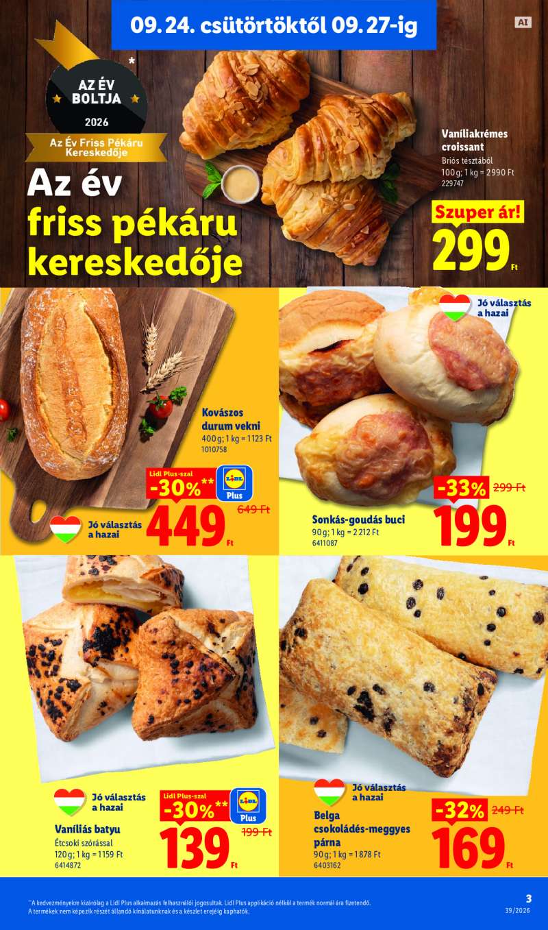 Lidl Érvényes 09.24-től 3 oldal