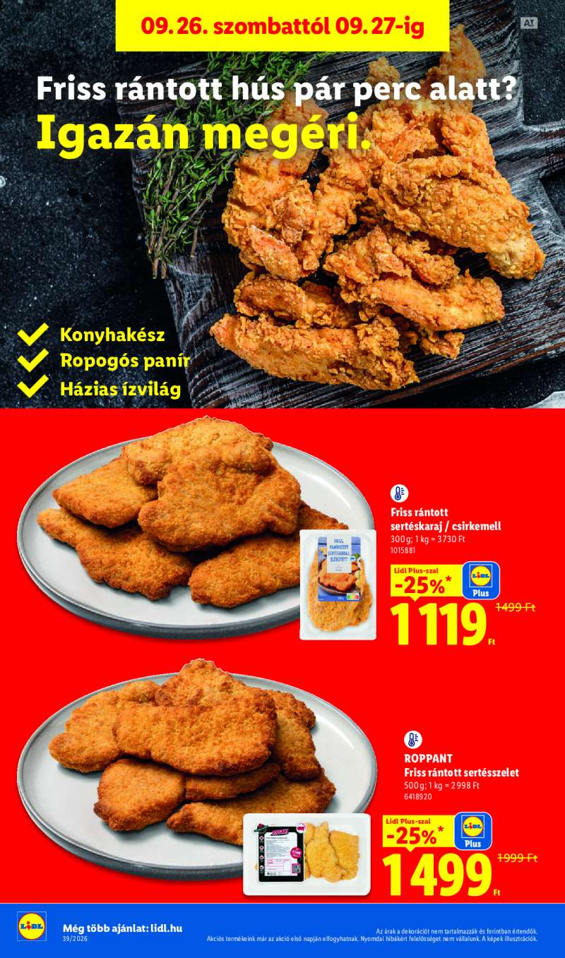 Lidl Érvényes 09.24-től 34 oldal