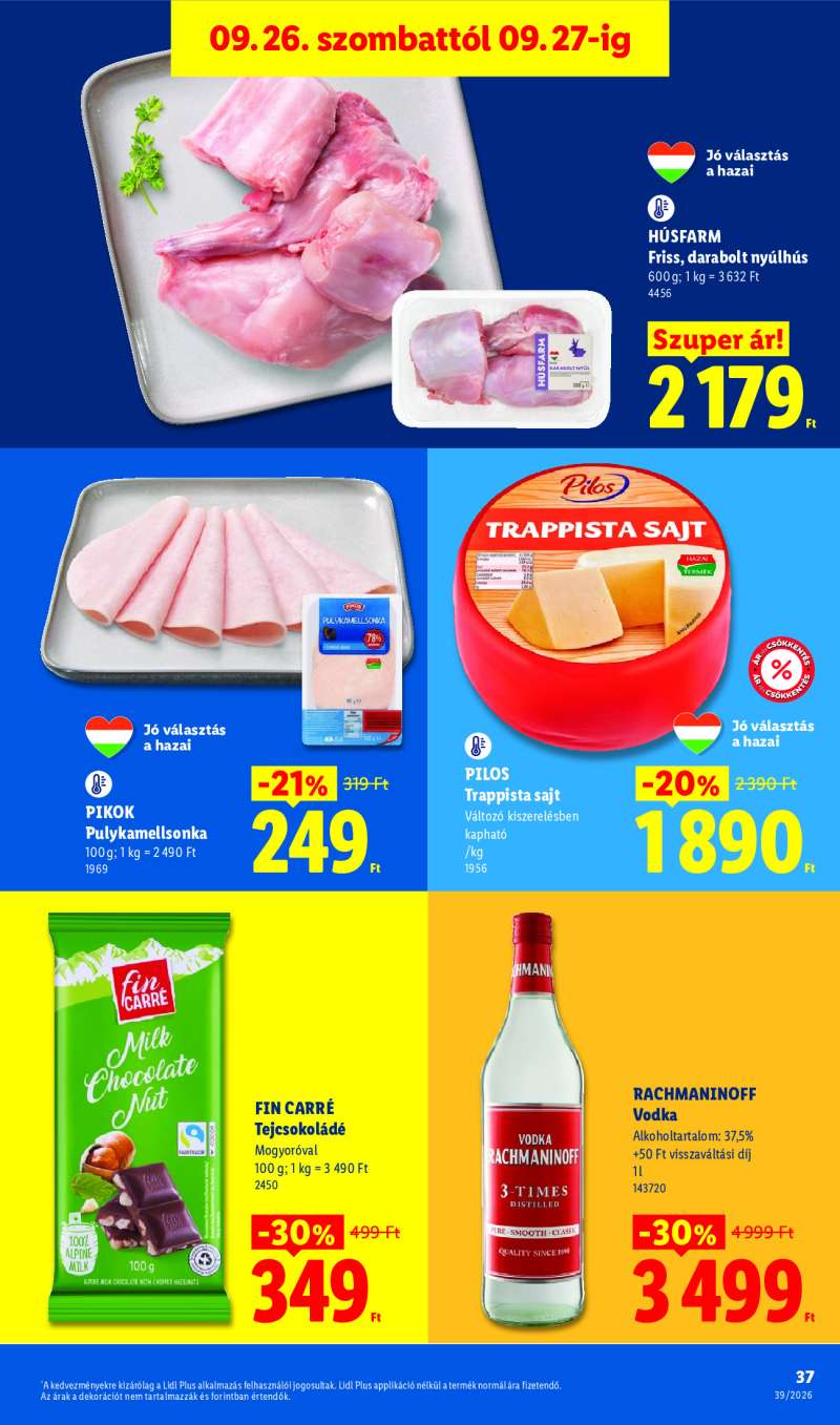 Lidl Érvényes 09.24-től 37 oldal