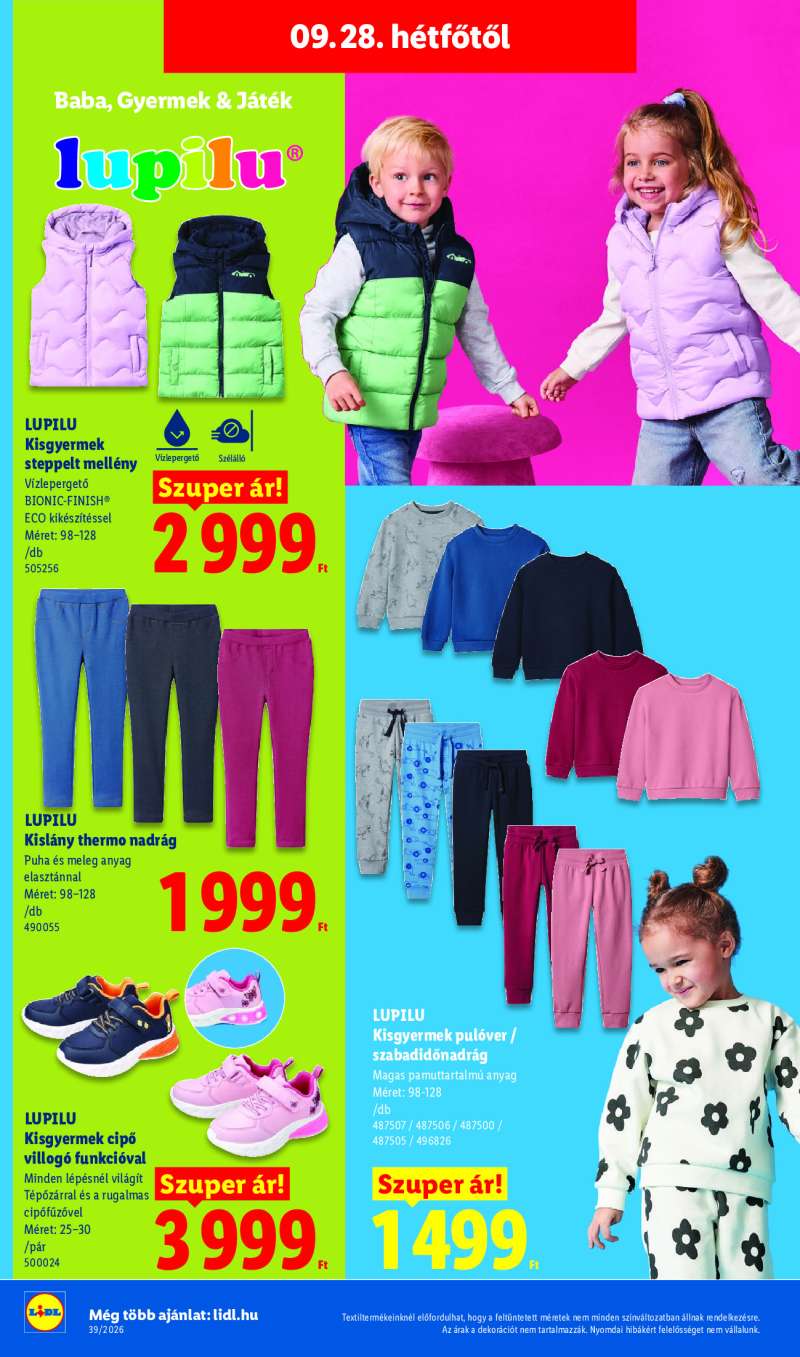 Lidl Érvényes 09.24-től 46 oldal
