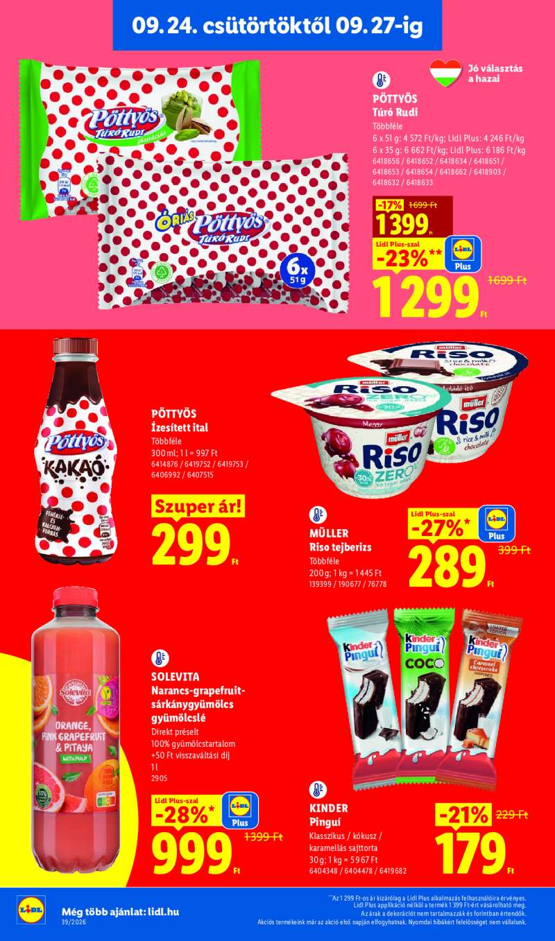 Lidl Érvényes 09.24-től 8 oldal