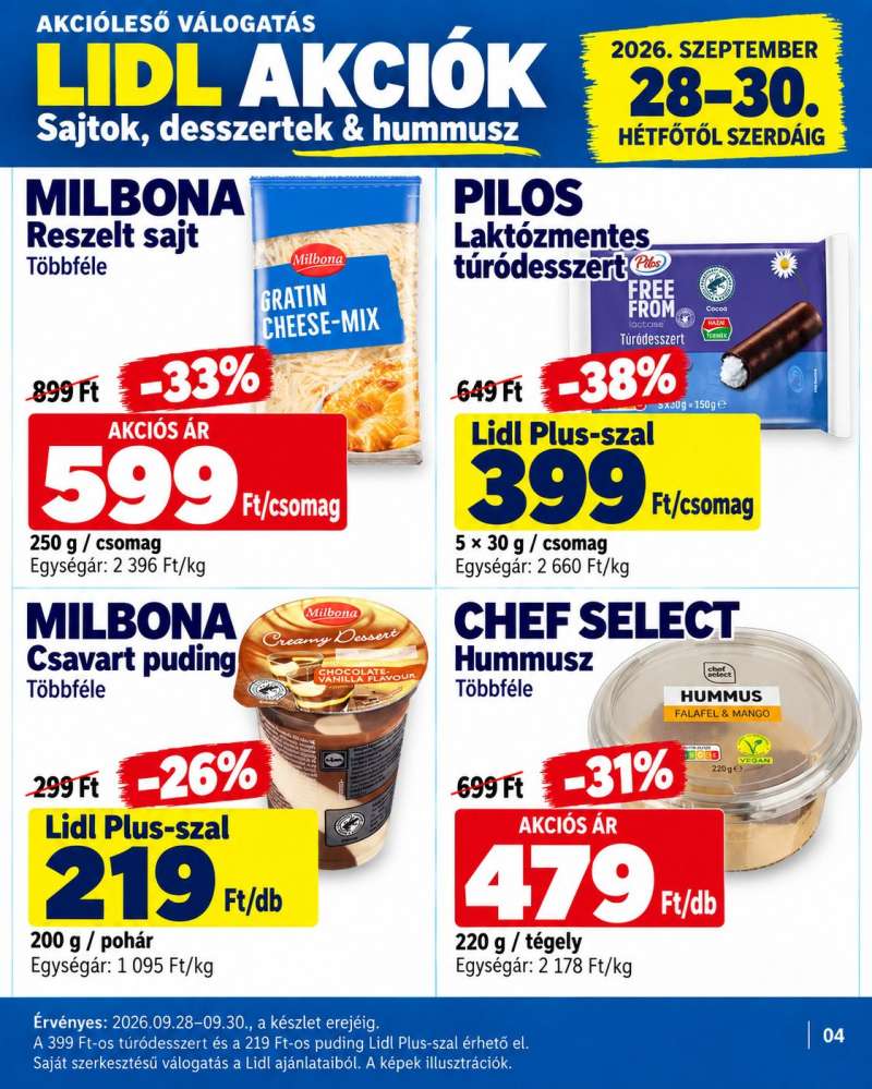 Lidl Akciós Újság Hétfő-Szerda 4 oldal