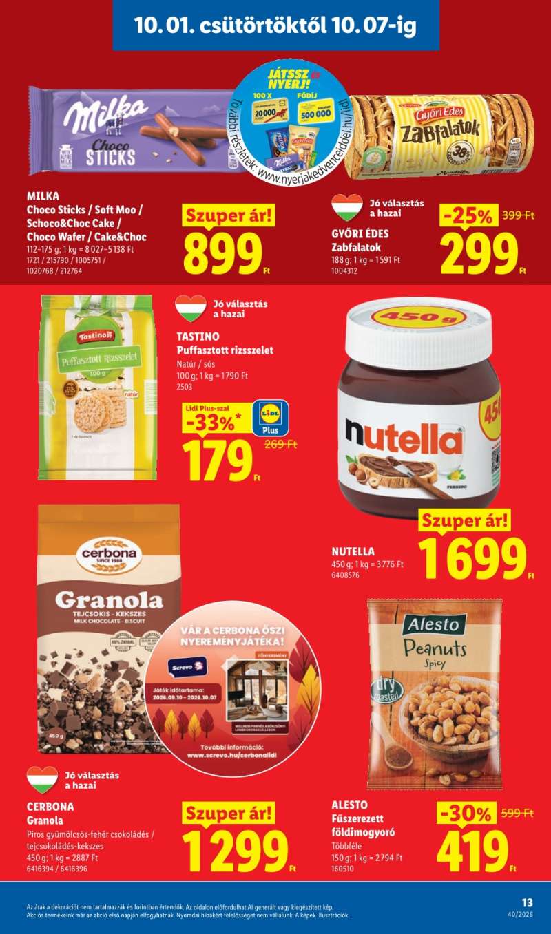 Lidl Akciós Újság 13 oldal