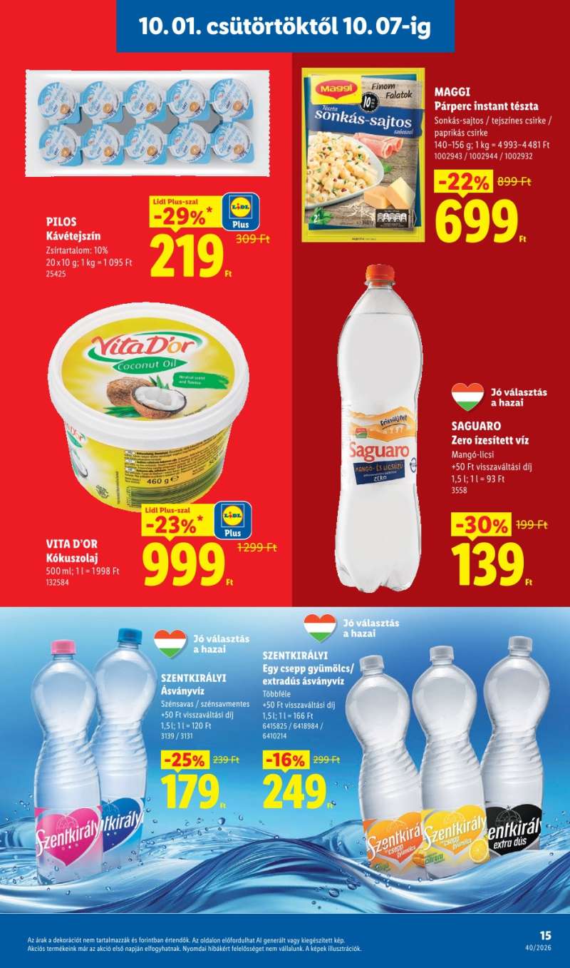Lidl Akciós Újság 15 oldal