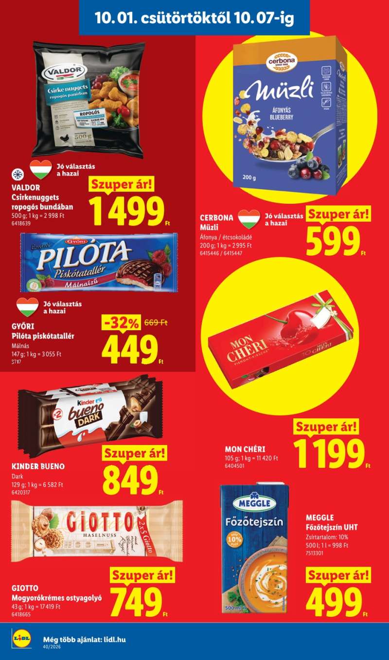 Lidl Akciós Újság 18 oldal