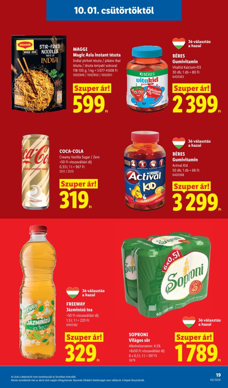 Lidl Akciós Újság 19 oldal
