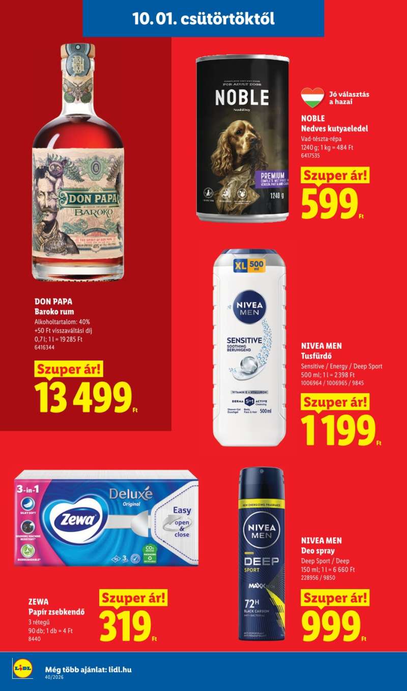 Lidl Akciós Újság 20 oldal