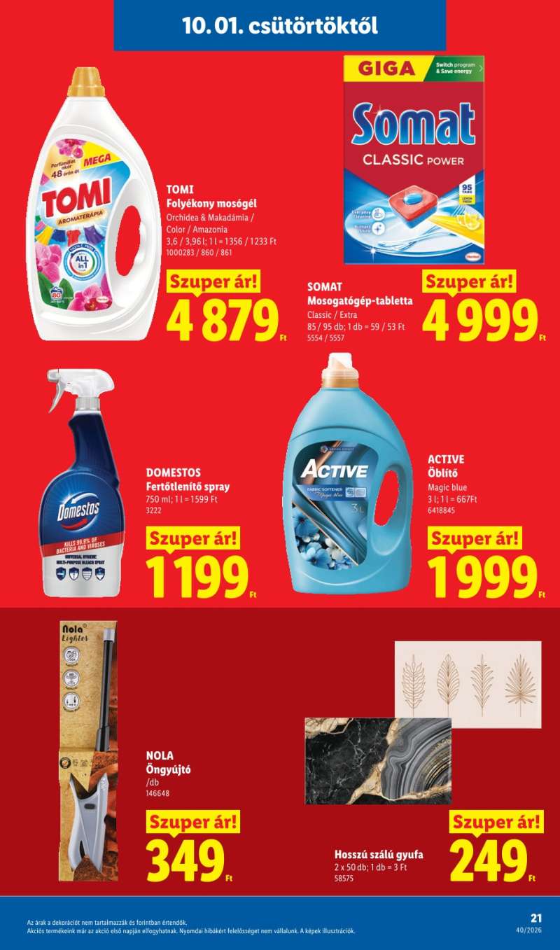 Lidl Akciós Újság 21 oldal