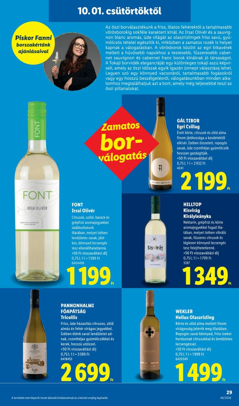 Lidl Akciós Újság 29 oldal