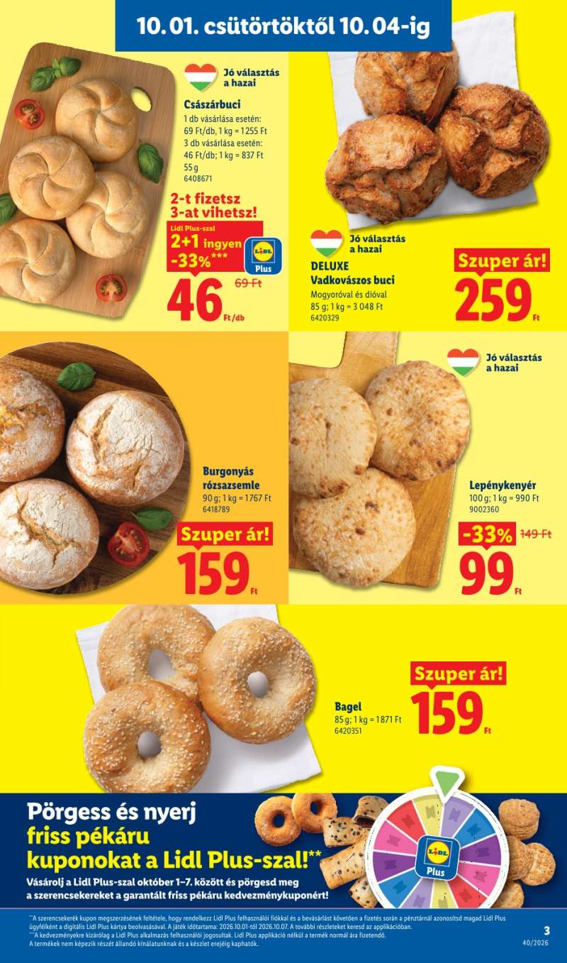 Lidl Akciós Újság 3 oldal