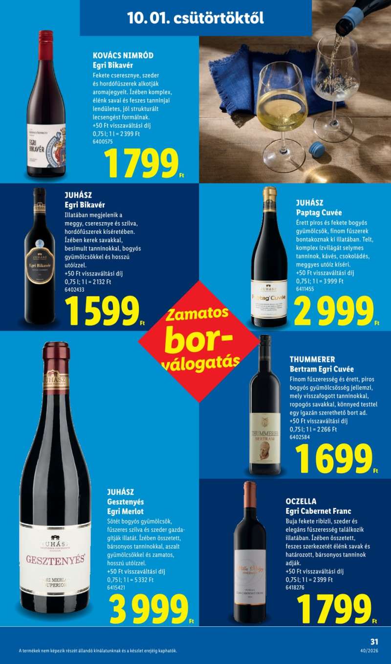 Lidl Akciós Újság 31 oldal