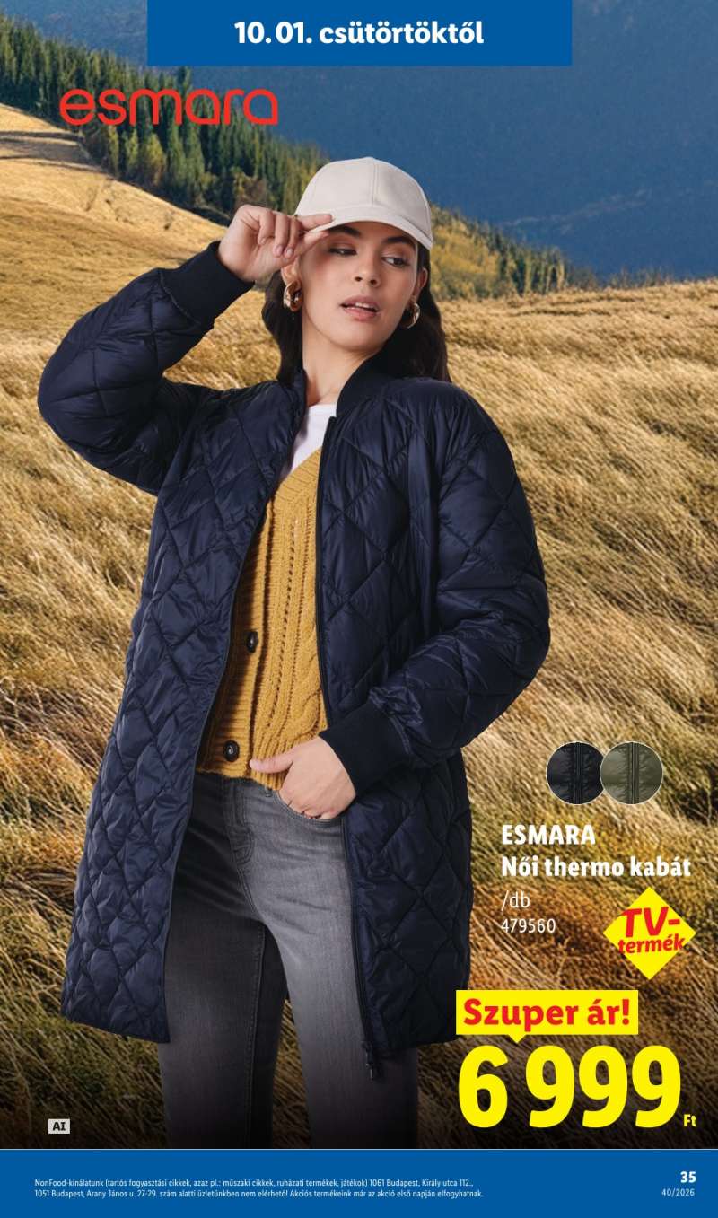 Lidl Akciós Újság 35 oldal