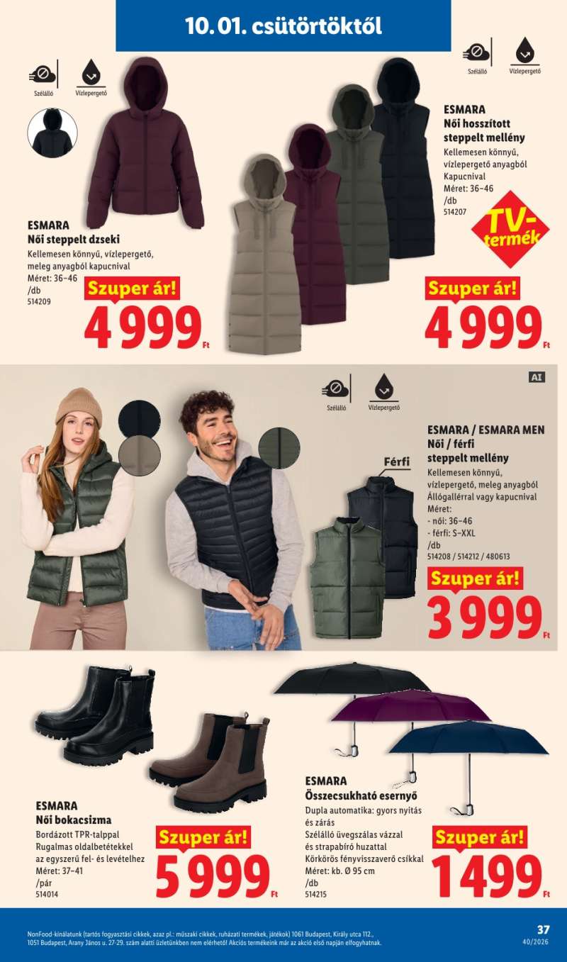 Lidl Akciós Újság 37 oldal