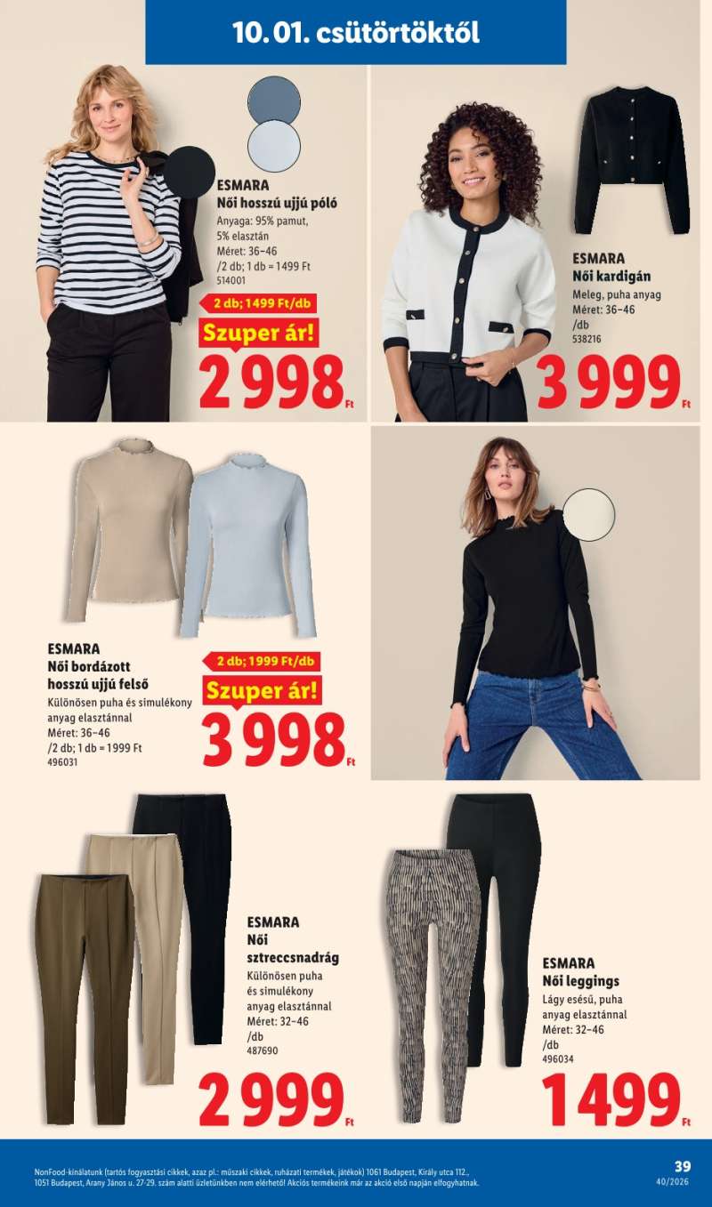 Lidl Akciós Újság 39 oldal