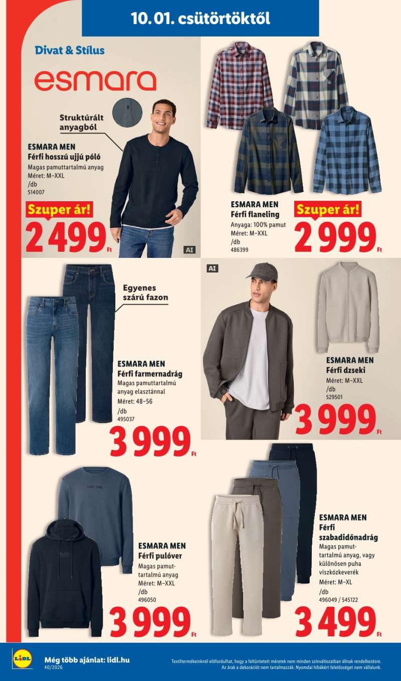 Lidl Akciós Újság 40 oldal