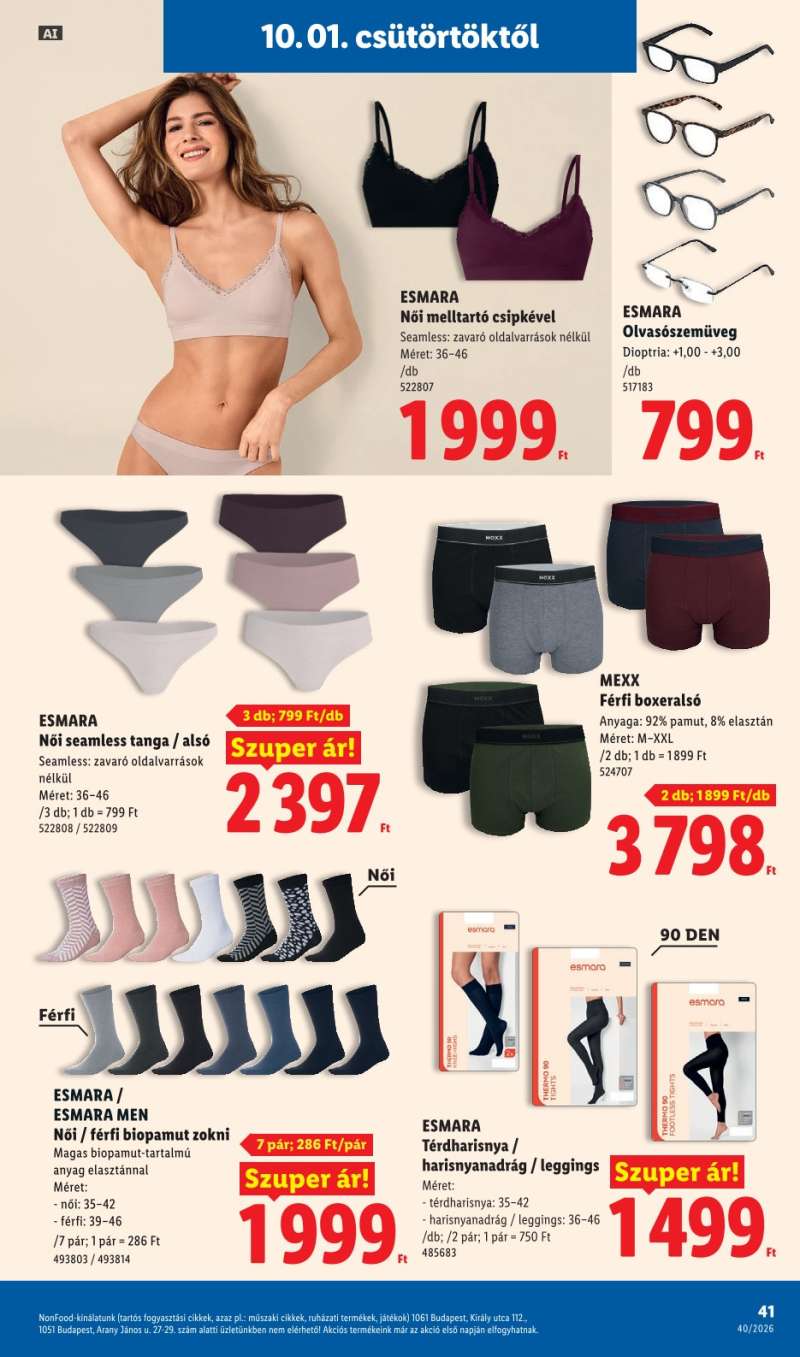 Lidl Akciós Újság 41 oldal
