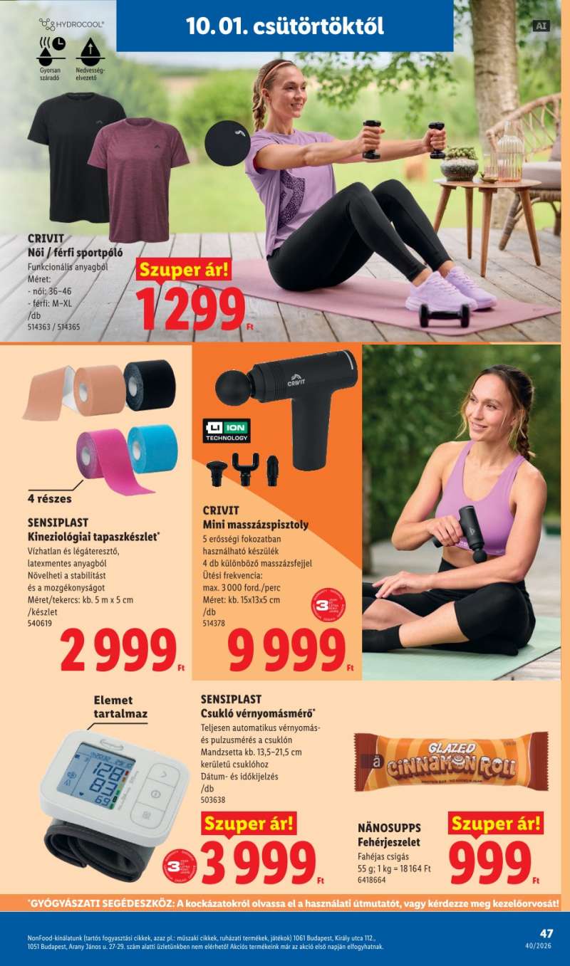 Lidl Akciós Újság 47 oldal