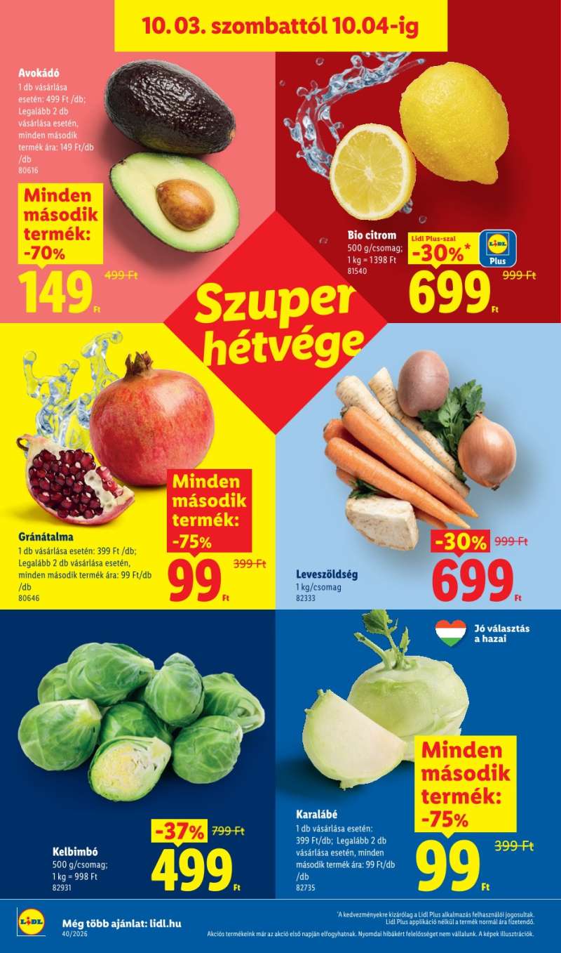 Lidl Akciós Újság 52 oldal
