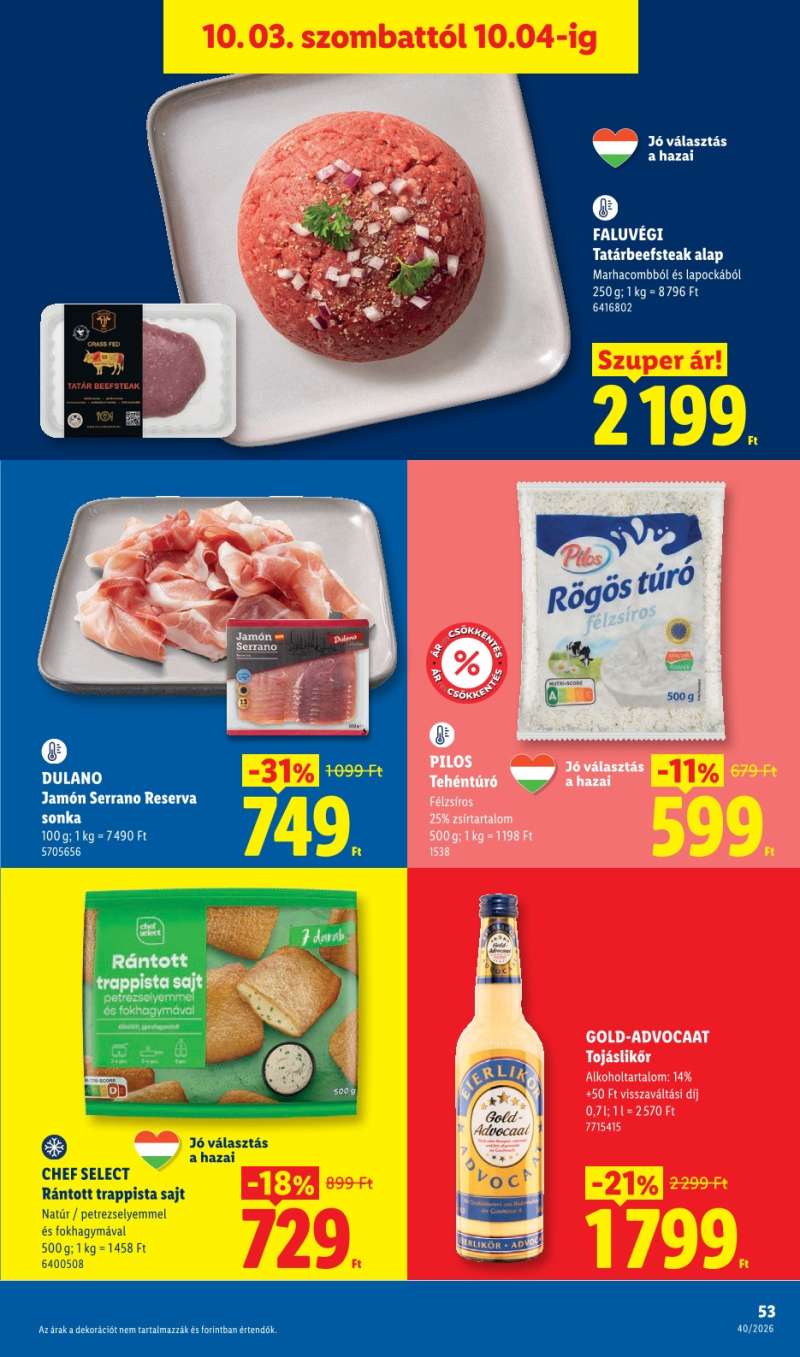 Lidl Akciós Újság 53 oldal