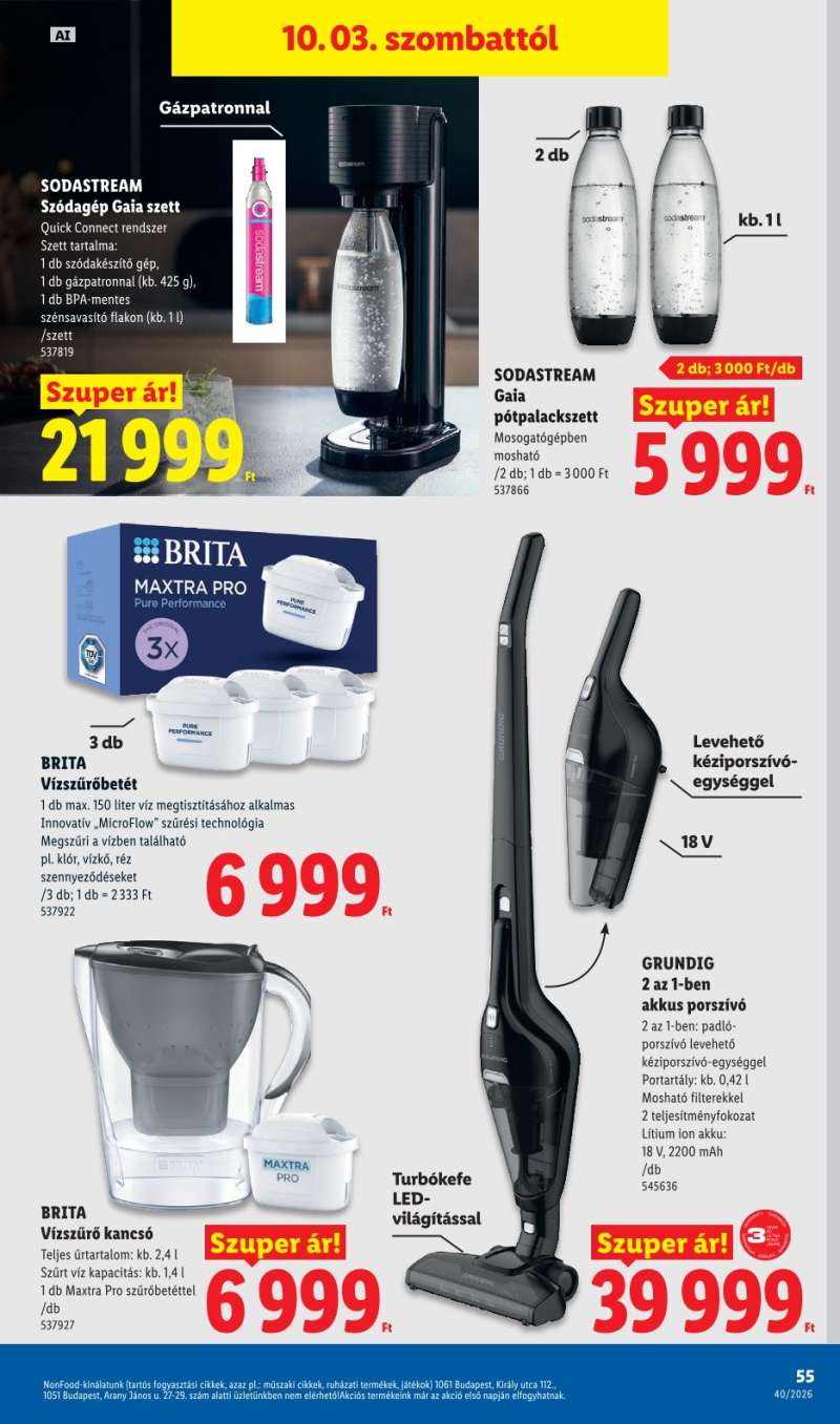 Lidl Akciós Újság 55 oldal