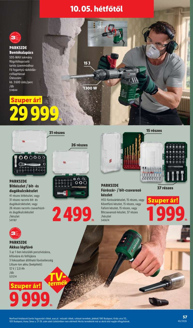 Lidl Akciós Újság 57 oldal