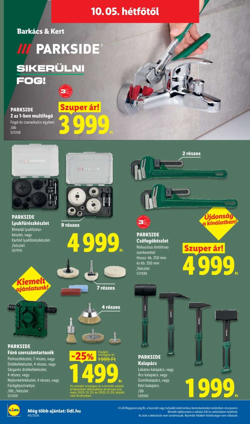 Lidl Akciós Újság 58 oldal