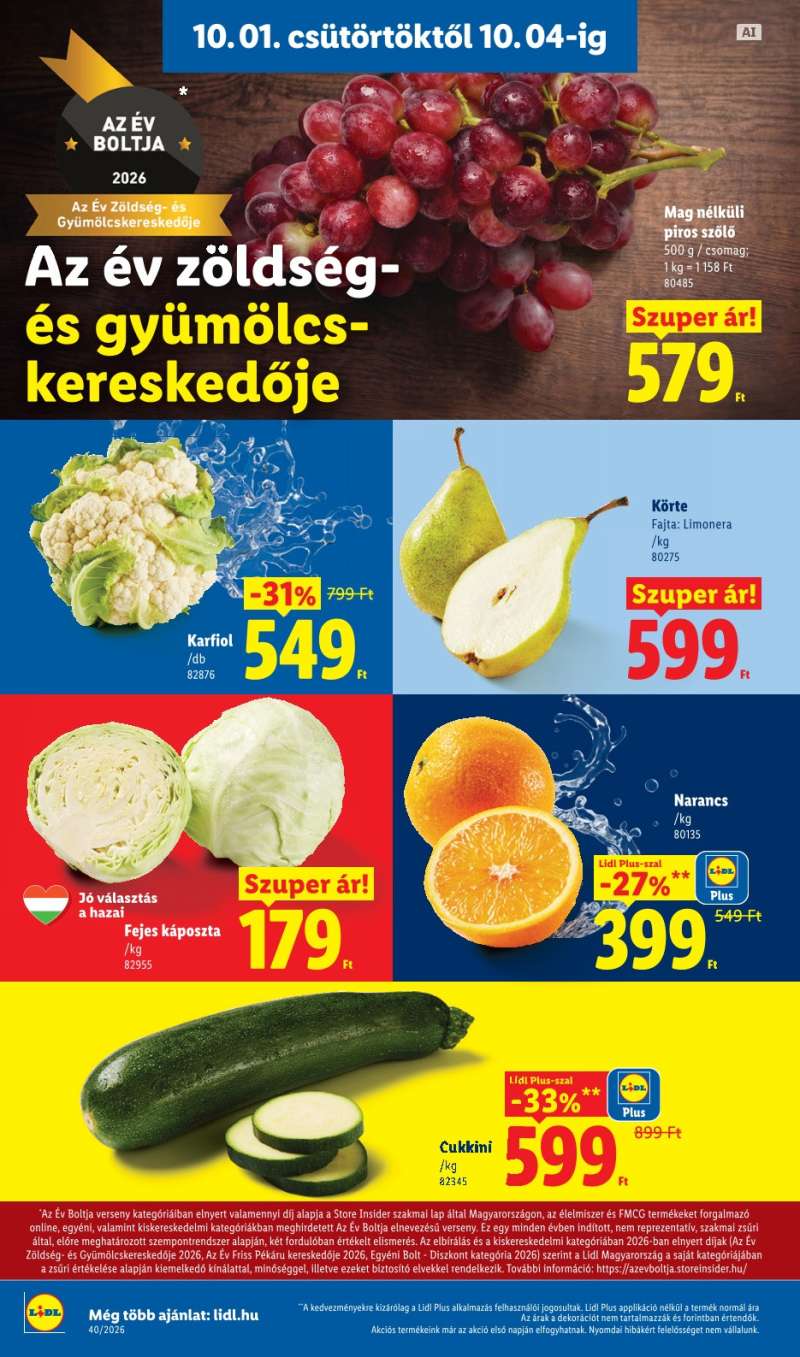 Lidl Akciós Újság 6 oldal