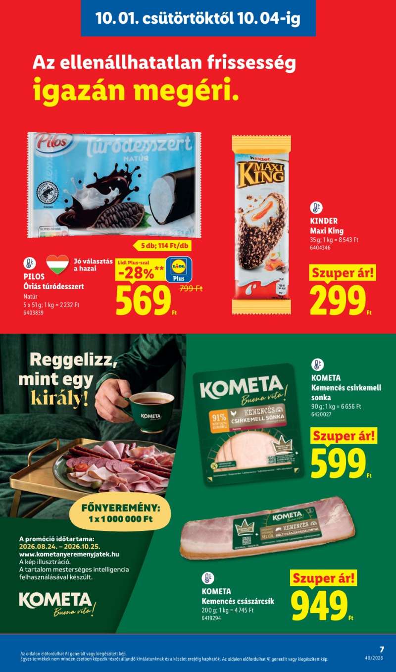 Lidl Akciós Újság 7 oldal