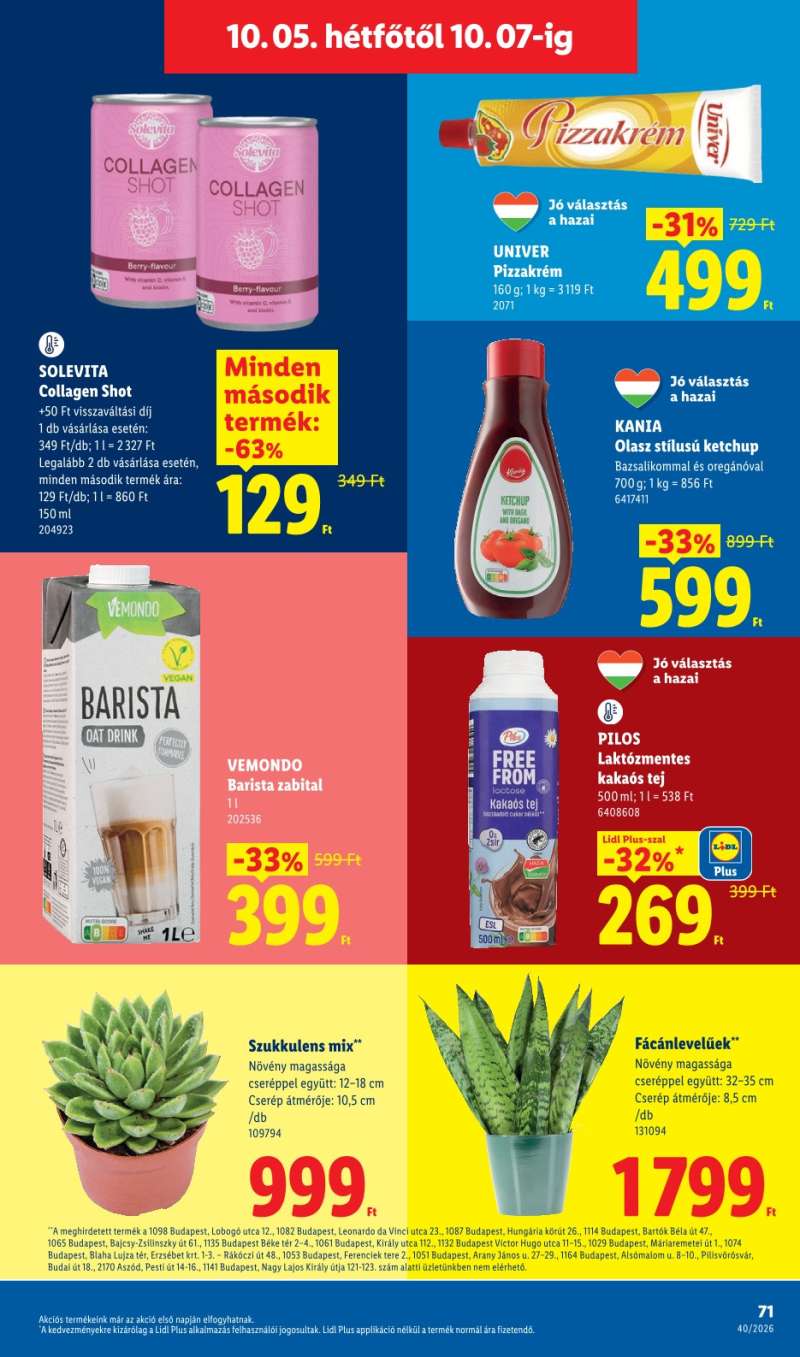Lidl Akciós Újság 71 oldal