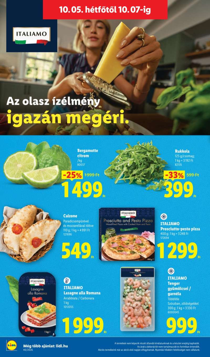 Lidl Akciós Újság 72 oldal