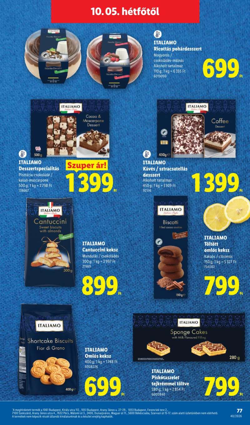 Lidl Akciós Újság 77 oldal