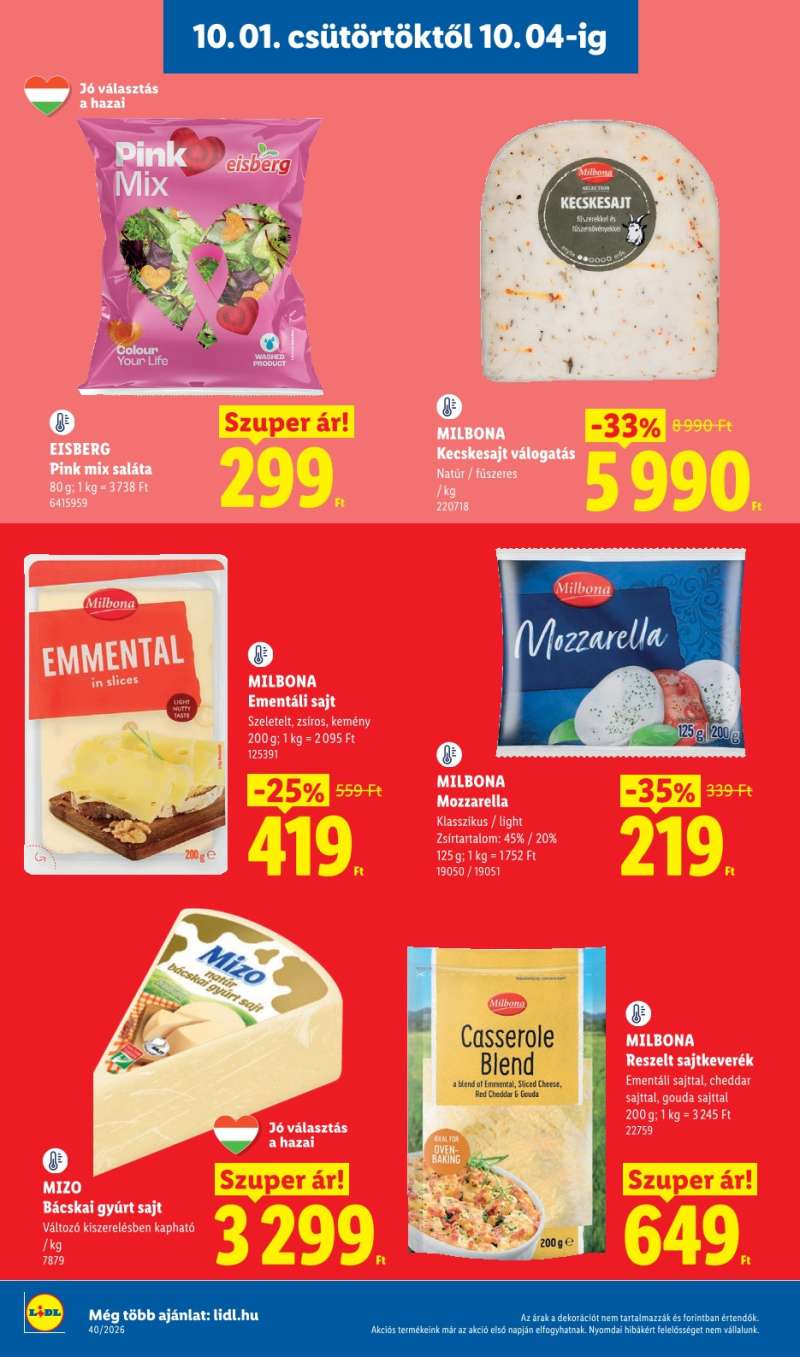 Lidl Akciós Újság 8 oldal